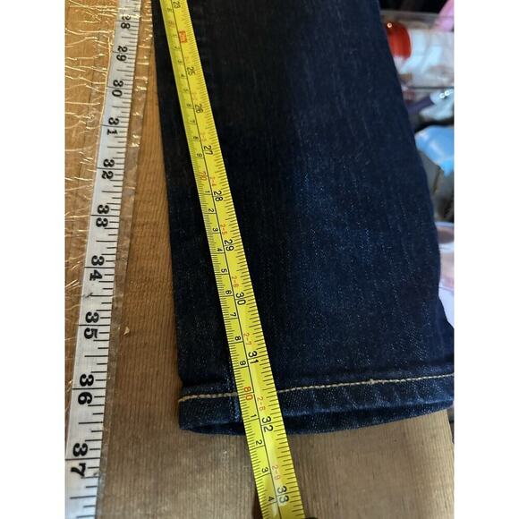 OLD NAVY Curvy Profile Jeans Womens Sz 10 Long Legs Mid Rise Skinny‎ Essential - Picture 7 of 11
